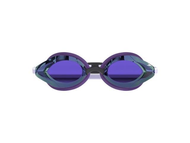 Speedo Women's Vanquisher 3.0 Mirror Anti-Fog Swimming Goggles, Purple