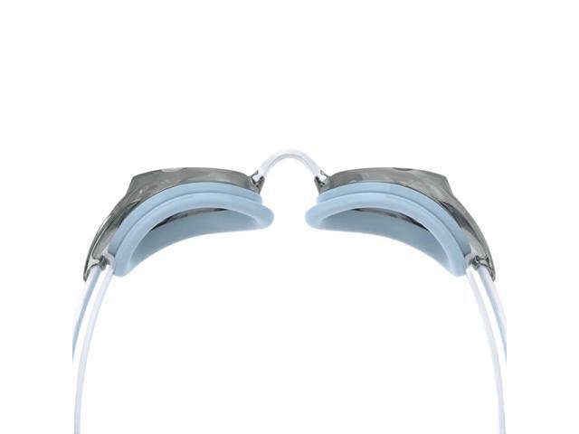 Speedo Women's Vanquisher 3.0 Mirror Anti-Fog Swimming Goggles, Blue/Gray