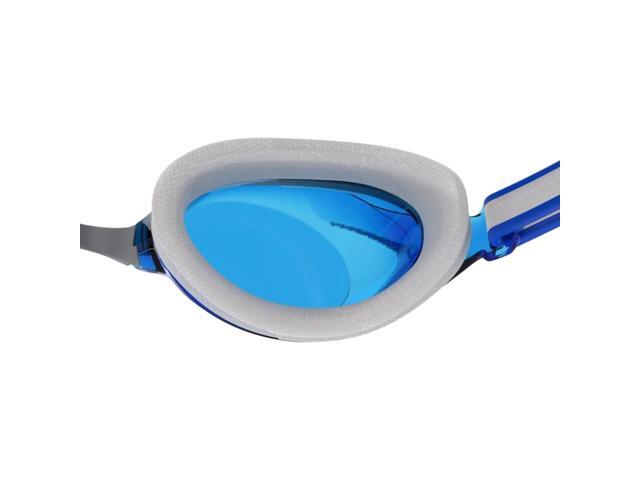 Speedo Junior Vanquisher 3.0 Swimming Slide & Lock Nose Bridge Goggle Blue/White