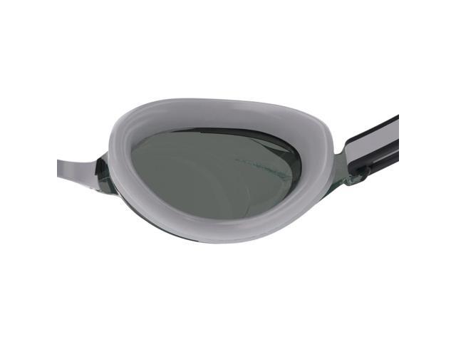 Speedo Junior Vanquisher 3.0 Swimming Slide & Lock Nose Bridge Goggle, Gray