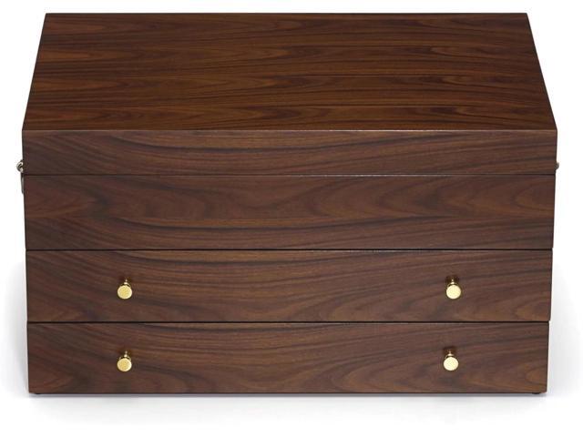 Lenox 893862 Rosewood 23.7 Liters Rectangular Flatware Chest
