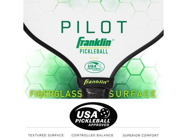 Franklin Sports 10mm Pilot Series Lightweight Pickleball Paddle, Green