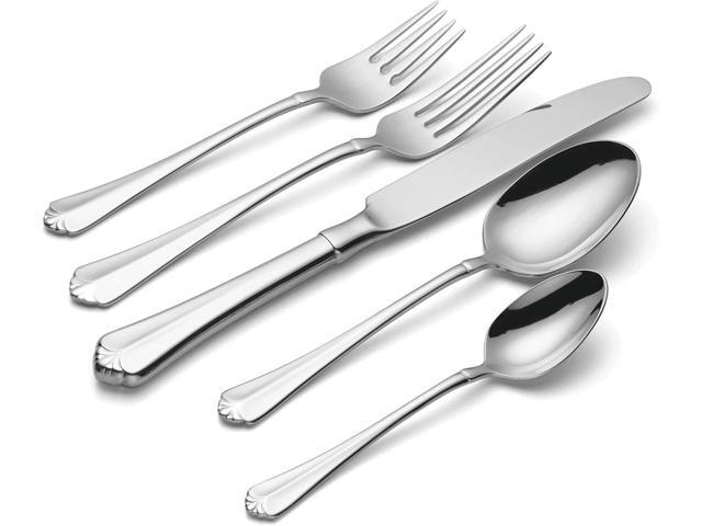 Oneida Juilliard 45 Piece Fine Flatware Set Dishwasher Safe, Service For 8