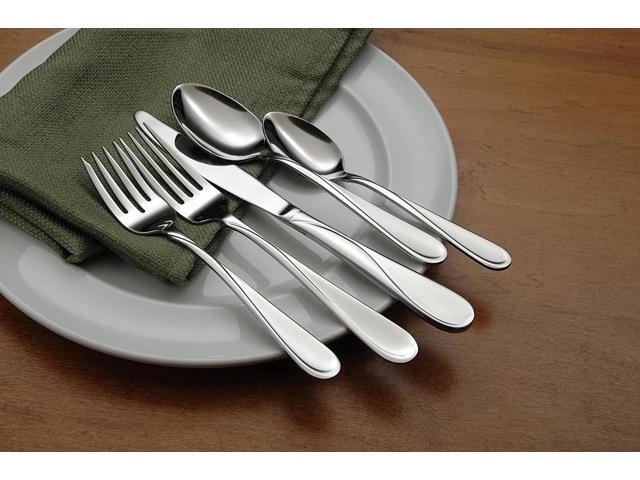Oneida H015065A Flight 65-Piece Flatware Sets, Service for 12