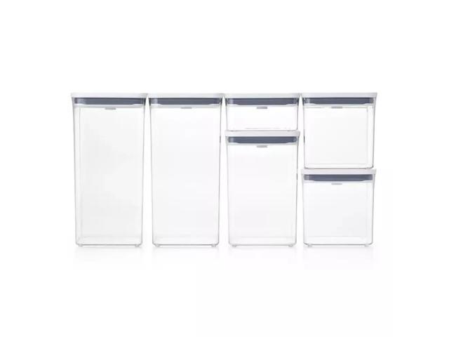 OXO Good Grips Plastic Airtight POP Container Set 20-Piece - Clear