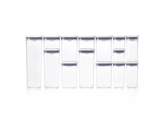 OXO Good Grips Plastic Airtight POP Container Set 20-Piece - Clear