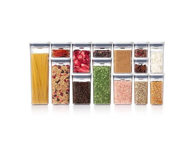 OXO Good Grips Plastic Airtight POP Container Set 20-Piece - Clear