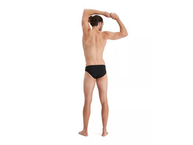 Speedo Men's Swimsuit Brief PowerFlex Eco Fitness Solar - Black, Size 38