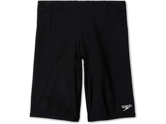 Speedo Boy's Begin to Swim Swimsuit Jammer, Black, Size 5
