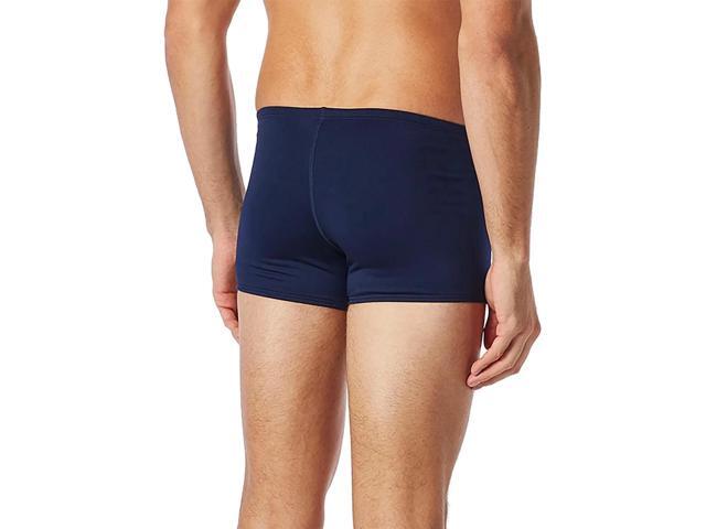 TYR Men's Tyreco Square Leg Pull On Swimsuit Brief Jammer - Navy, Size 34