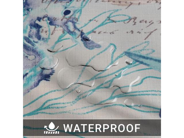 Elrene Home Fashions SeaBiscuit Waterproof, Spill Proof, Tablecloth, Oblong (Rectangle), 60' x 84'