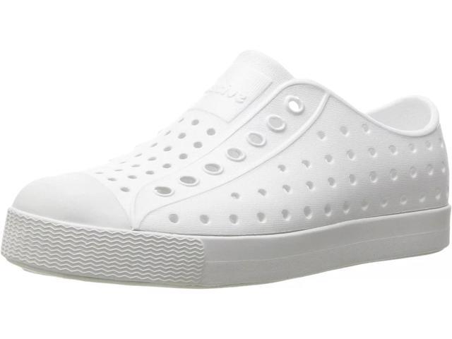 Native Jefferson Child Waterproof Slip-On Sneakers - Shell White, Size C6 M US