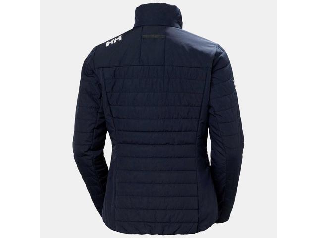 Helly Hansen Women's Soft & Comfortable Crew Insulator Jacket 2.0, Navy - Large