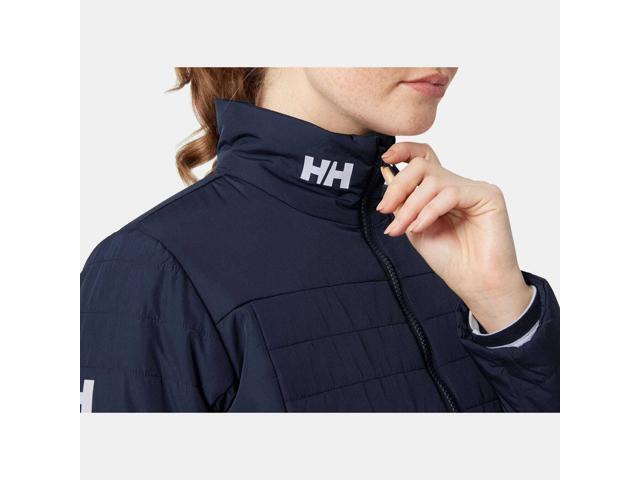 Helly Hansen Women's Soft & Comfortable Crew Insulator Jacket 2.0, Navy - Large