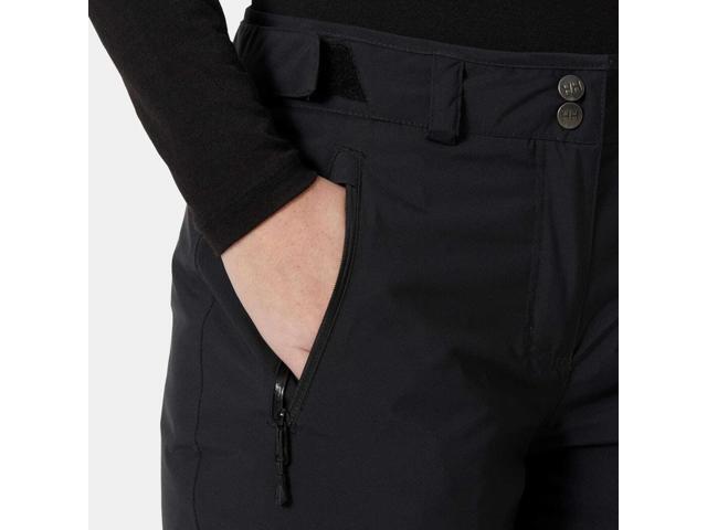 Helly Hansen Womens Waterproof Legendary Insulated Ski Pants, Black - Large