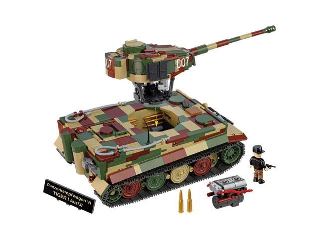 COBI WWII Panzerkampfwagen VI Tiger I Ausf. E - Executive Edition Tank, 1207Pcs