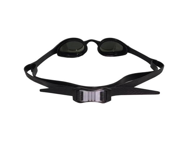 TYR Unisex Tracer-X Elite Racing Swimming Goggles, Silver/Black Mirrored