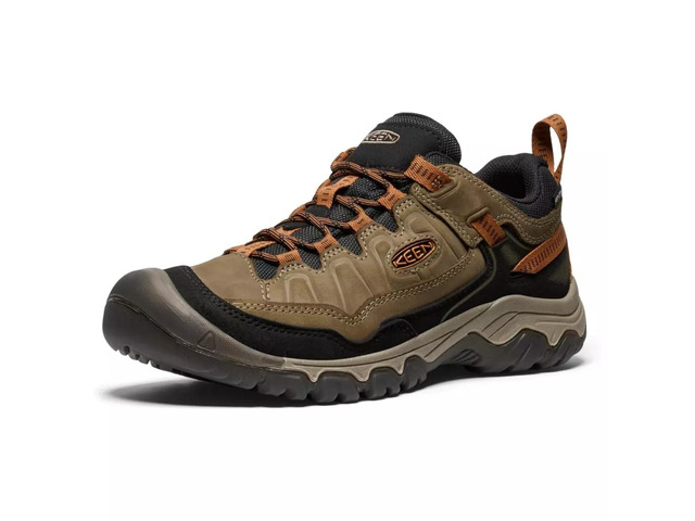 KEEN Men's Targhee IV Comfortable Regular Hiker Shoes, Turtle Brown, Size 10