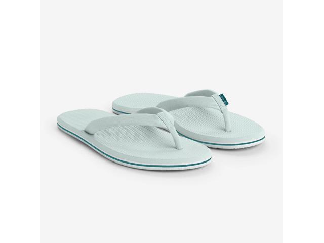 Hari Mari Women's Dunes Boat Safe Waterproof Flip Flops, Seaglass, Size 10