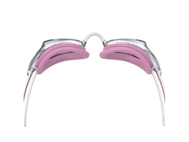 Speedo Womens Vanquisher 3.0 Anti-Fog Swimming Goggles, Pink/Clear