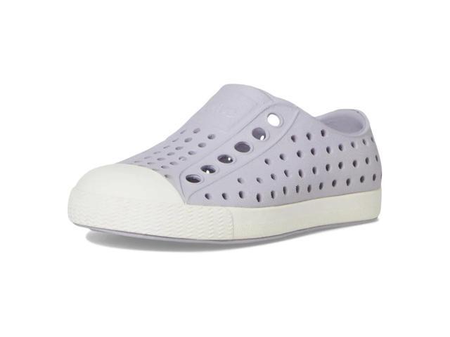 Native Shoes Kid's Jefferson Lightweight Slip-On Shoes, Purple/Shell White, Size C4