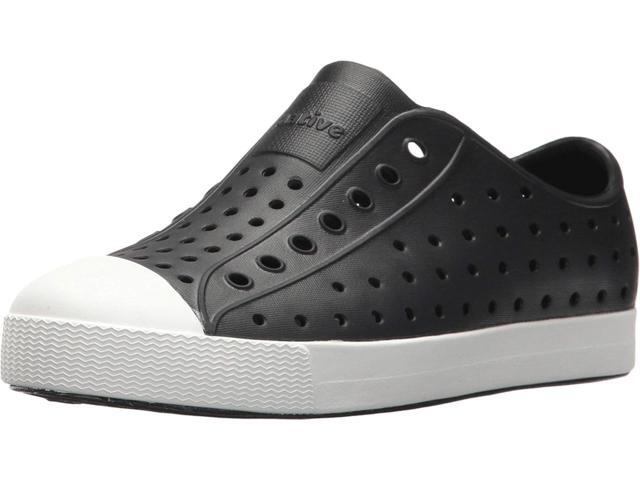 Native Kids Jefferson Waterproof Slip-On Regular Sneakers - Jiffy Black/Shell White, Size J1