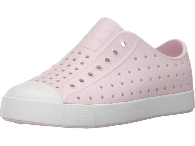 Native Kids Jefferson Waterproof Slip On Sneakers, Milk Pink/Shell White, J5