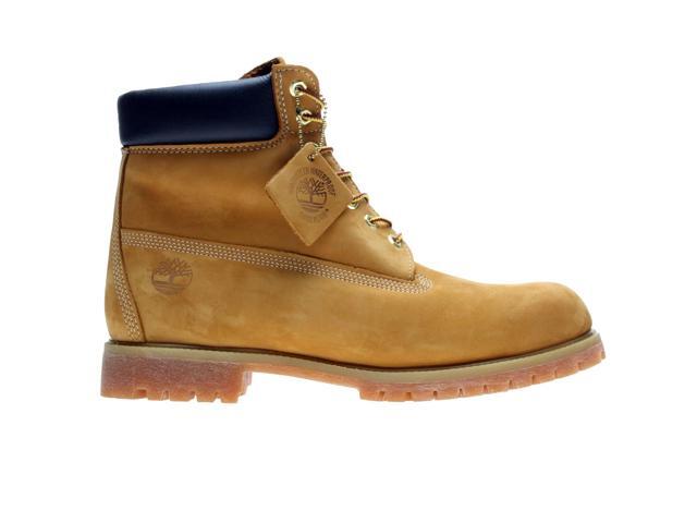 Timberland Men's 6-Inch Wide Premium Waterproof Boot, Wheat Nubuck, Size 7