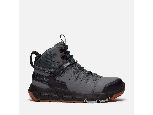 Timberland PRO Men's Tempe Alloy Work Boot, Medium Grey Leather, Size W 10.5
