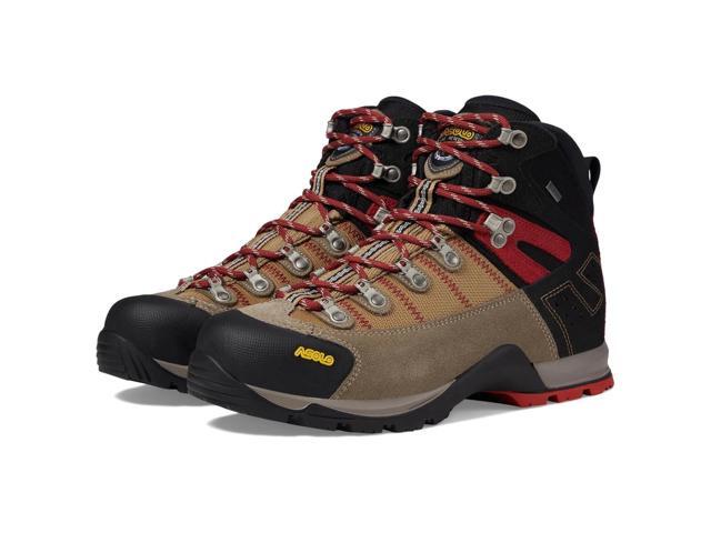 Asolo Men's Fugitive GTX Comfortable Regular Hiking Boots, Wool/Black, Size 12