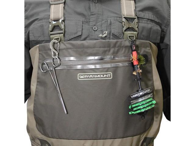 Paramount Outdoors Men's Deep Eddy Stockingfoot Fishing Chest Waders, Elk, Size X-Large