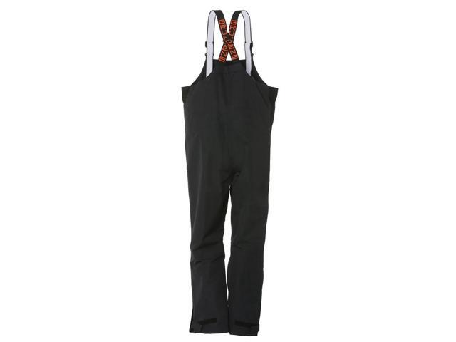 Grundens Full Share Bib Waterproof Fishing Jacket, Black, Size XLarge