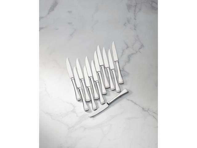 Lenox Portola 12-Piece Stainless Steel Steak Knife Set, Metallic