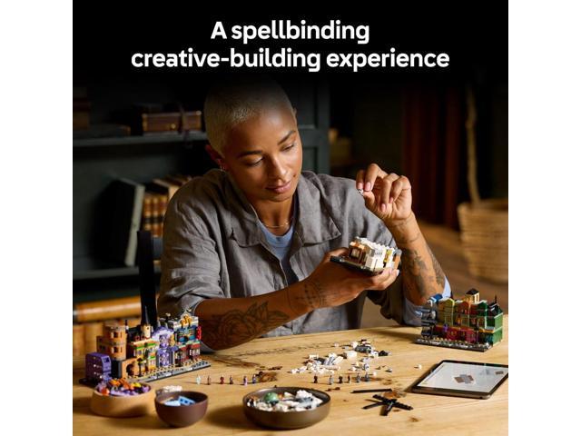 LEGO - Harry Potter Diagon Alley Wizarding Shops Collectible Building Set 76444 - image 4