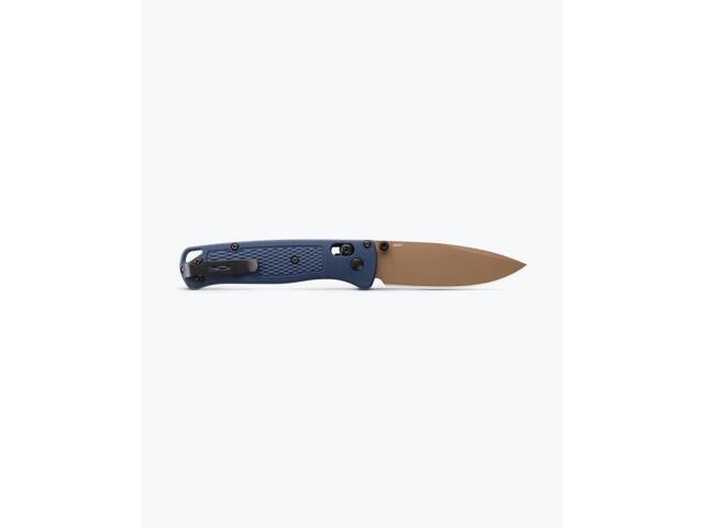 Benchmade 535FE-05 Bugout EDC Folding Pocket Knife, Crater Blue Grivory Handle