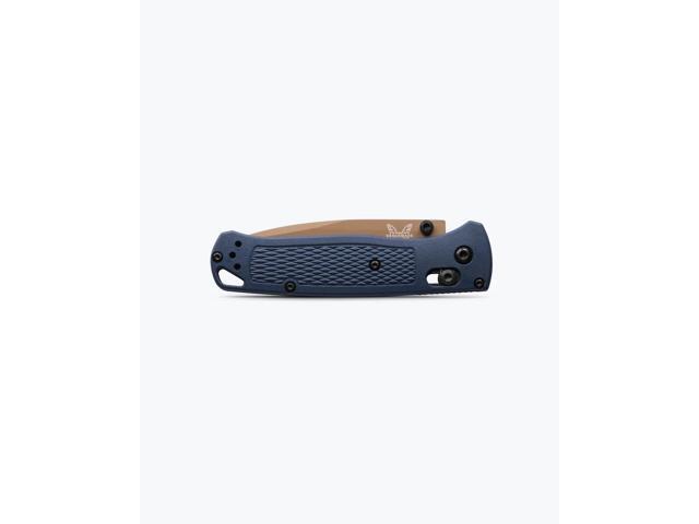 Benchmade 535FE-05 Bugout EDC Folding Pocket Knife, Crater Blue Grivory Handle