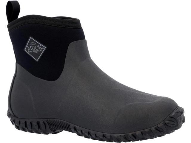 Muck Boot Men's Comfortable Muckster II Ankle-Height Regular Boot - Black, Size 12