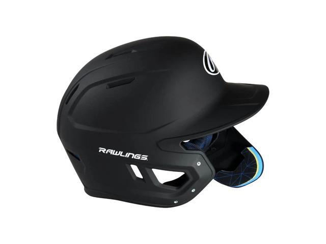 Rawlings Mach Adjust Baseball Batting Helmet, JR (6 3/8 - 7 1/8) Matte Black