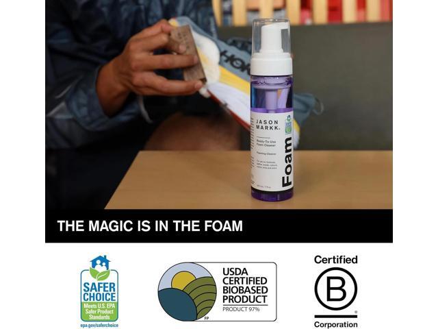 Jason Markk Ready-To-Use Convenient Foaming Shoe Cleaner, 207 ml / 7 fl oz