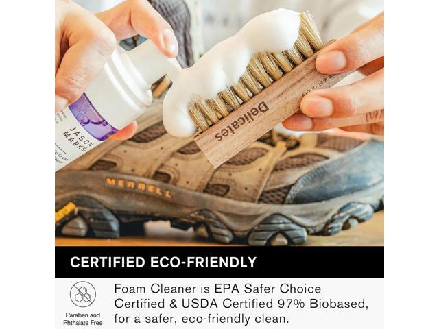 Jason Markk Quick Clean Kit for Shoe & Sneaker Care, Cleans & Conditions, 4 oz