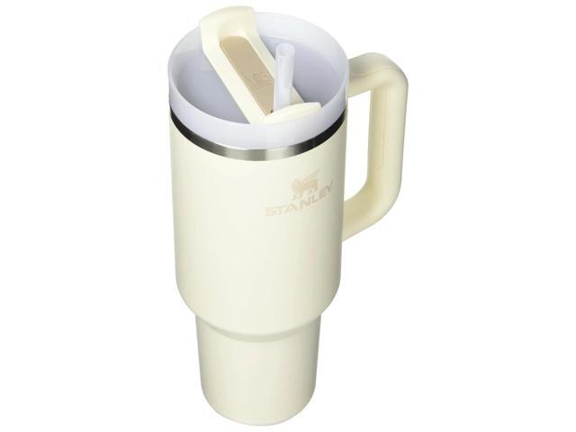 STANLEY Quencher H2.0 Flowstate 3-Position Straw Lid Tumbler 40oz, Cream 2.0