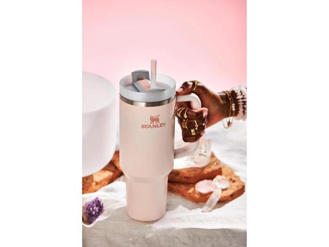 STANLEY Quencher H2.0 Flowstate 3-Position Lid Tumbler 40oz, Rose Quartz 2.0