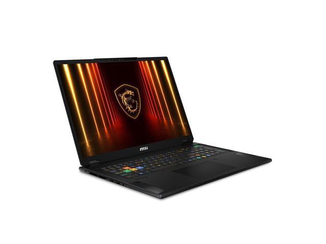 MSI - Stealth A18 AI+ - Copilot+PC- 18" 240Hz QHD+ Ultra Thin Gaming Laptop - AMD Ryzen AI R9-365 - 32GB - RTX 5080 -1TB SSD - Midnight Black - image 4