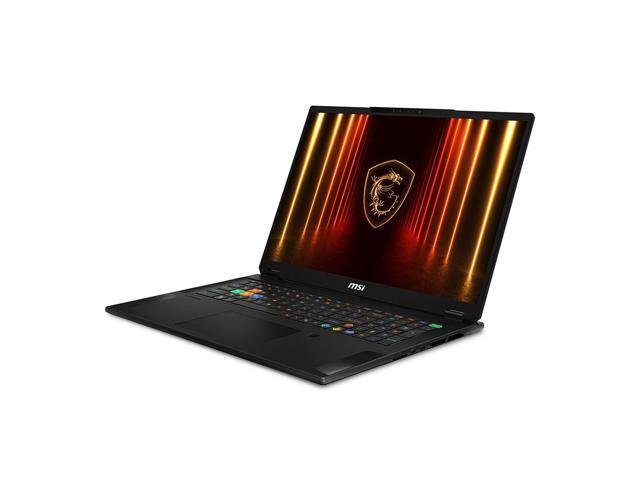 MSI - Stealth A18 AI+ - Copilot+PC- 18" 240Hz QHD+ Ultra Thin Gaming Laptop - AMD Ryzen AI R9-365 - 32GB - RTX 5080 -1TB SSD - Midnight Black - image 5