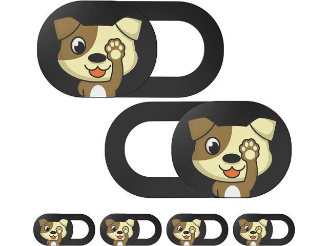 Laptop Camera Cover Slide Cute-6PCS,Webcam Cover Slide for Laptop,Tablet, Cell Phone,Computer,PC,MacBook,iMac,iPad and More Device,Cute Pattern Web...