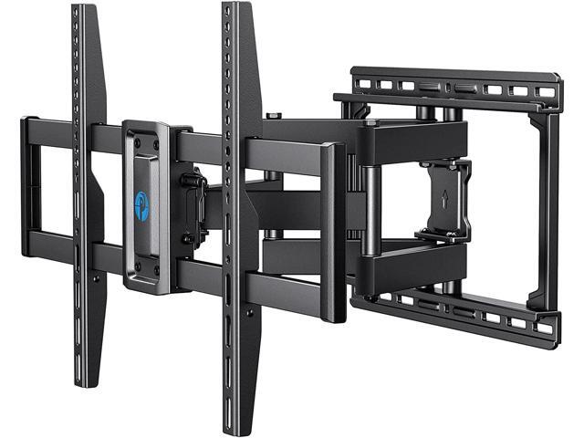 Pipishell Full Motion TV Wall Mount for 37-75 inch LED LCD OLED TVs, Swivel TV Mount Wall Bracket Dual Articulating Extension Arms, Max VESA.