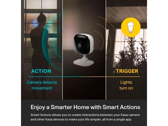 Kasa Smart Security Camera for Baby monitor, 1080p HD Indoor-Camera for Home Security with Motion Detection, Two-Way Audio, Night Vision, Cloud &...