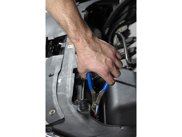 OTC 5950A CrimPro 4-in-1 Angled Wire Service Tool with Crimper, Cutter, Stripper, Gripper