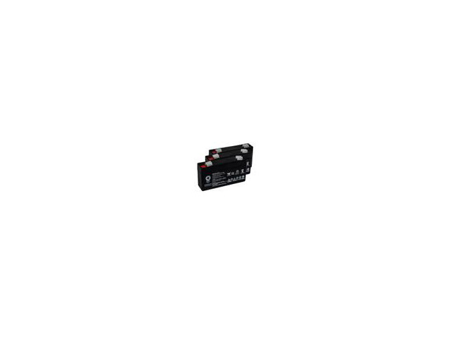 SPS Brand 6V 1.3 Ah (Terminal T1) Replacement battery for Star Trac 5100 PRO STEPPER (3 PACK)