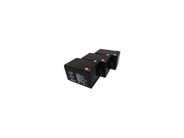 SPS Brand 12V 12Ah Replacement Battery for Razor 15128190 MX500 MX 500 Dirt Rocket Scooter (3 Pack)